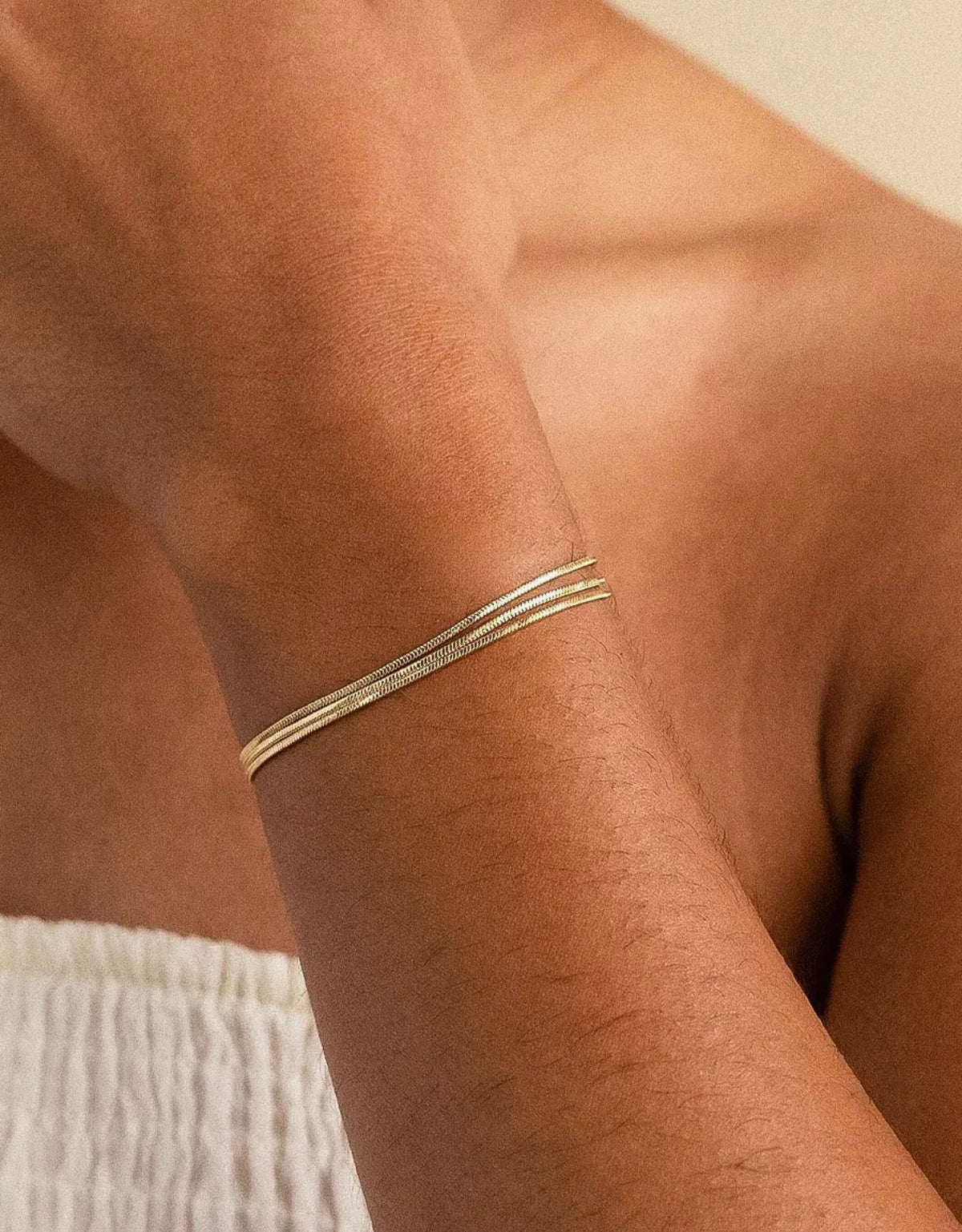 Germaine Thin Chain Bracelet