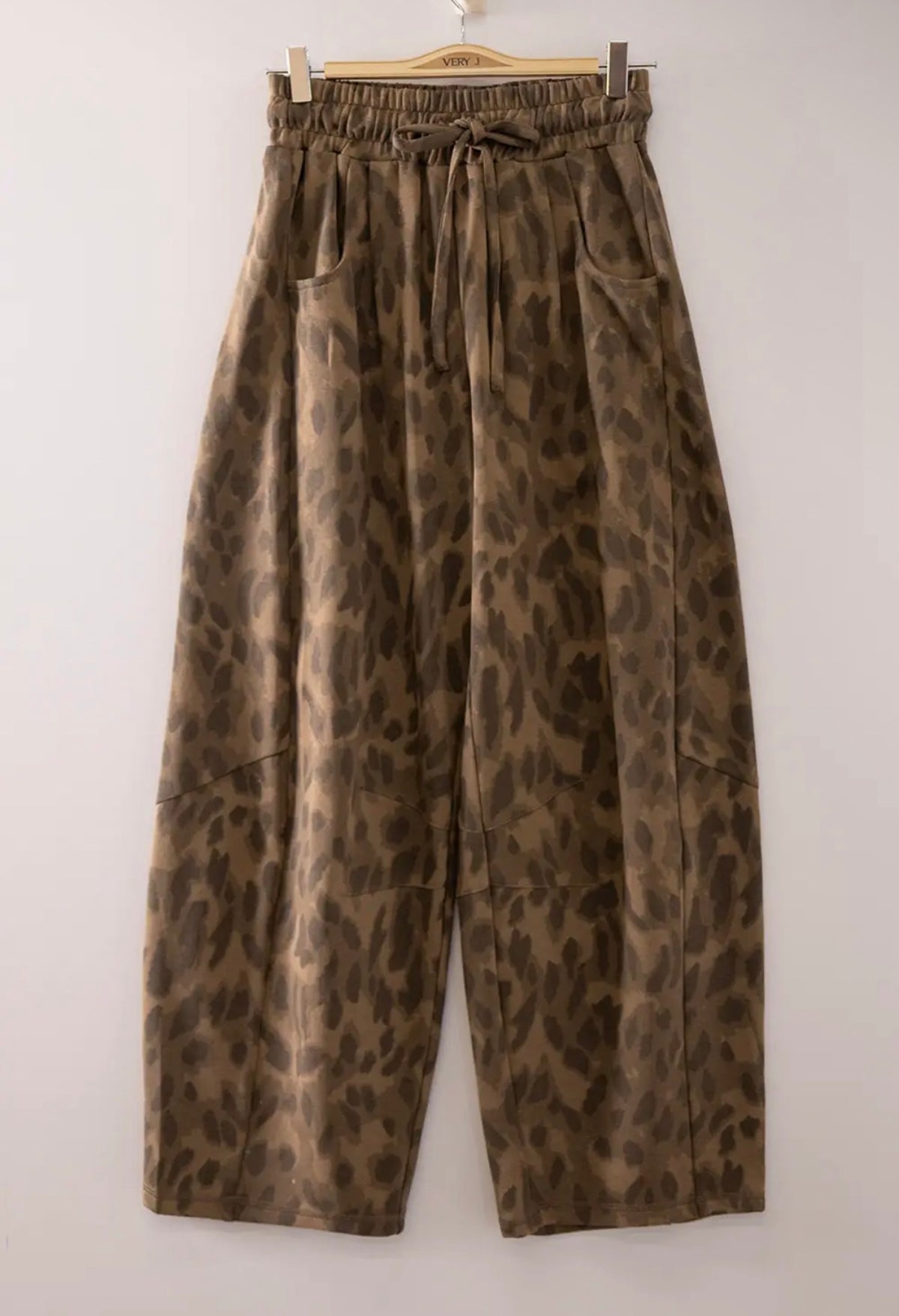 Leopard Barrel Lounge Pants