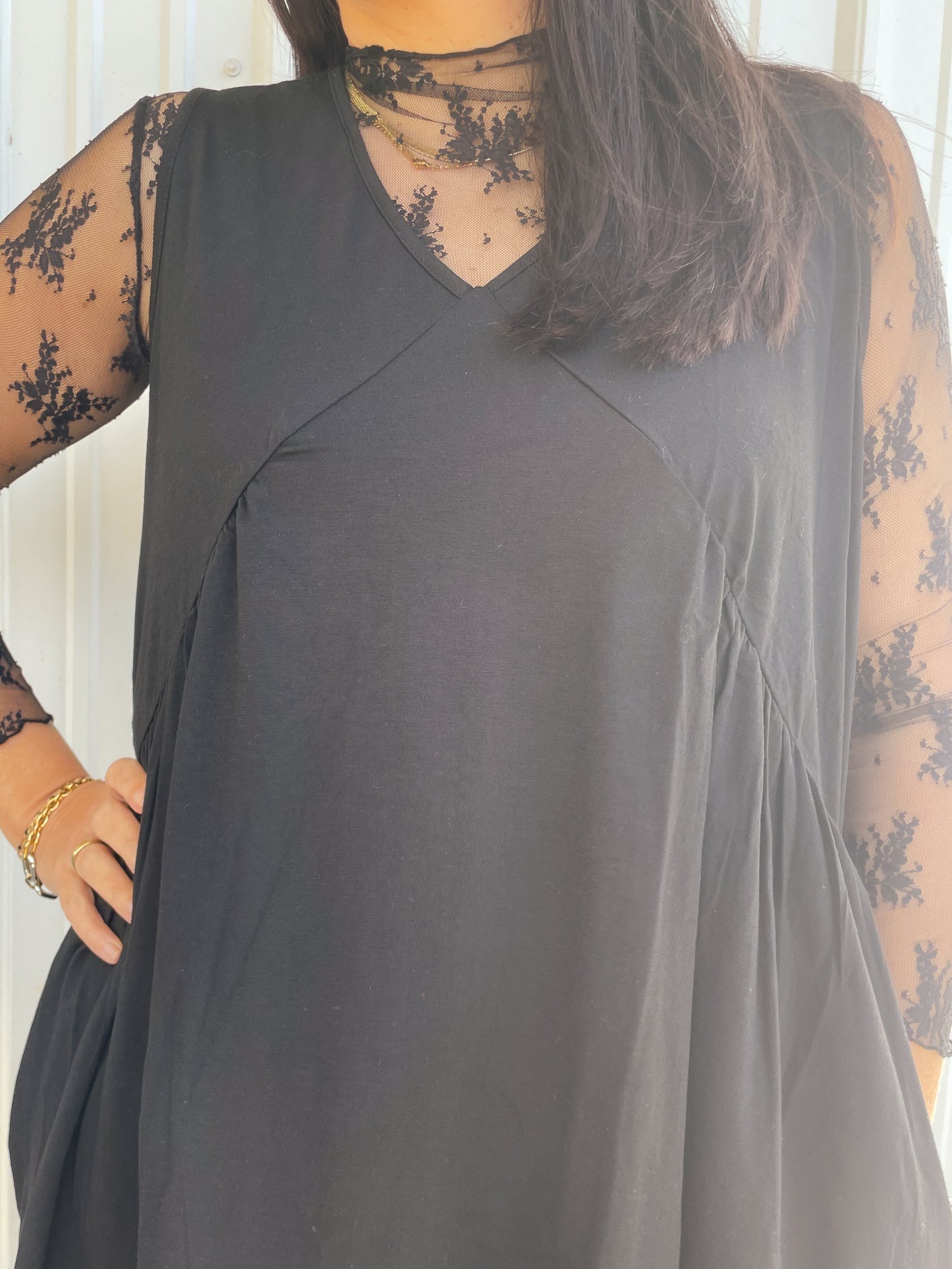 Vneck Mini Dress