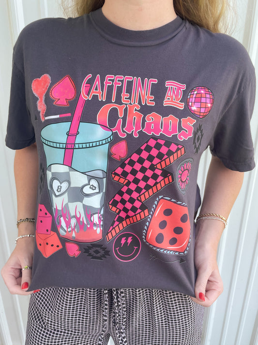 Caffeine & Chaos Graphic Tee