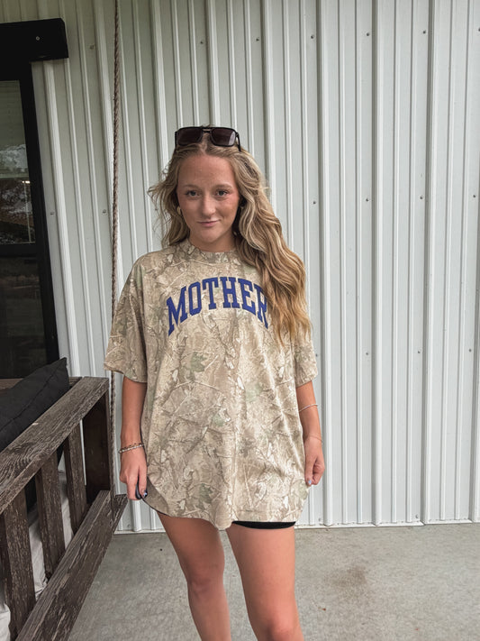 Camo Mother Boxy Tee