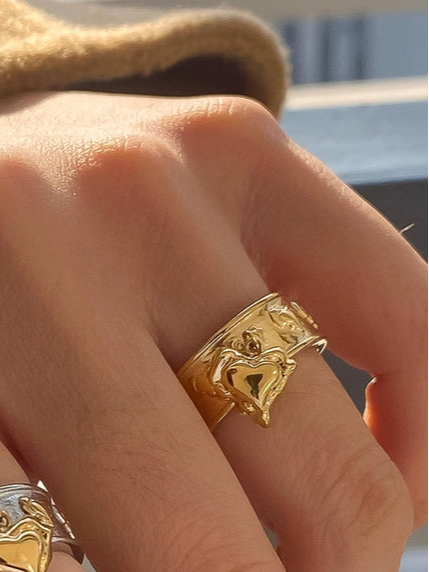 Alexia Heart Charm Ring