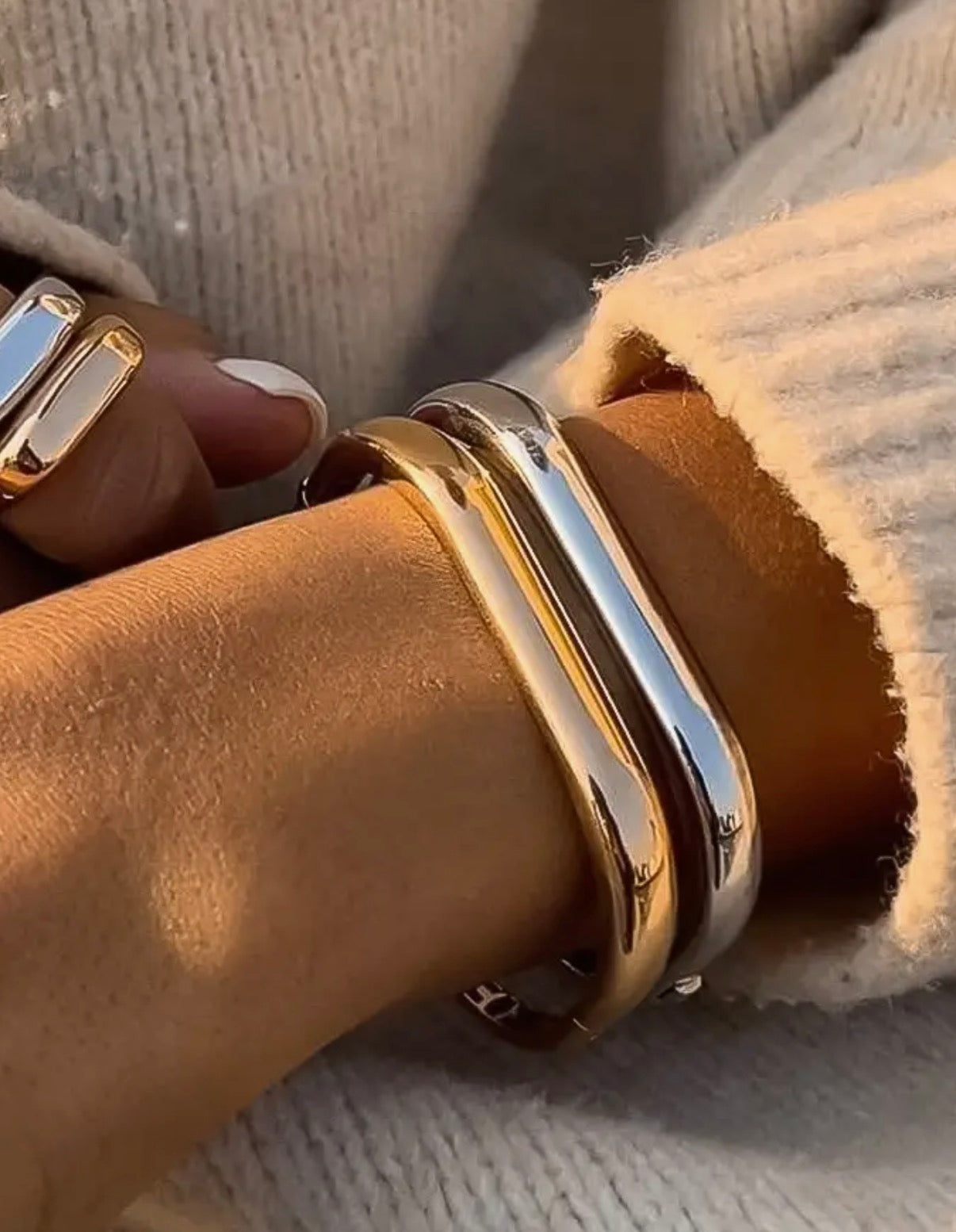 Silver Renzi Classic Bangle