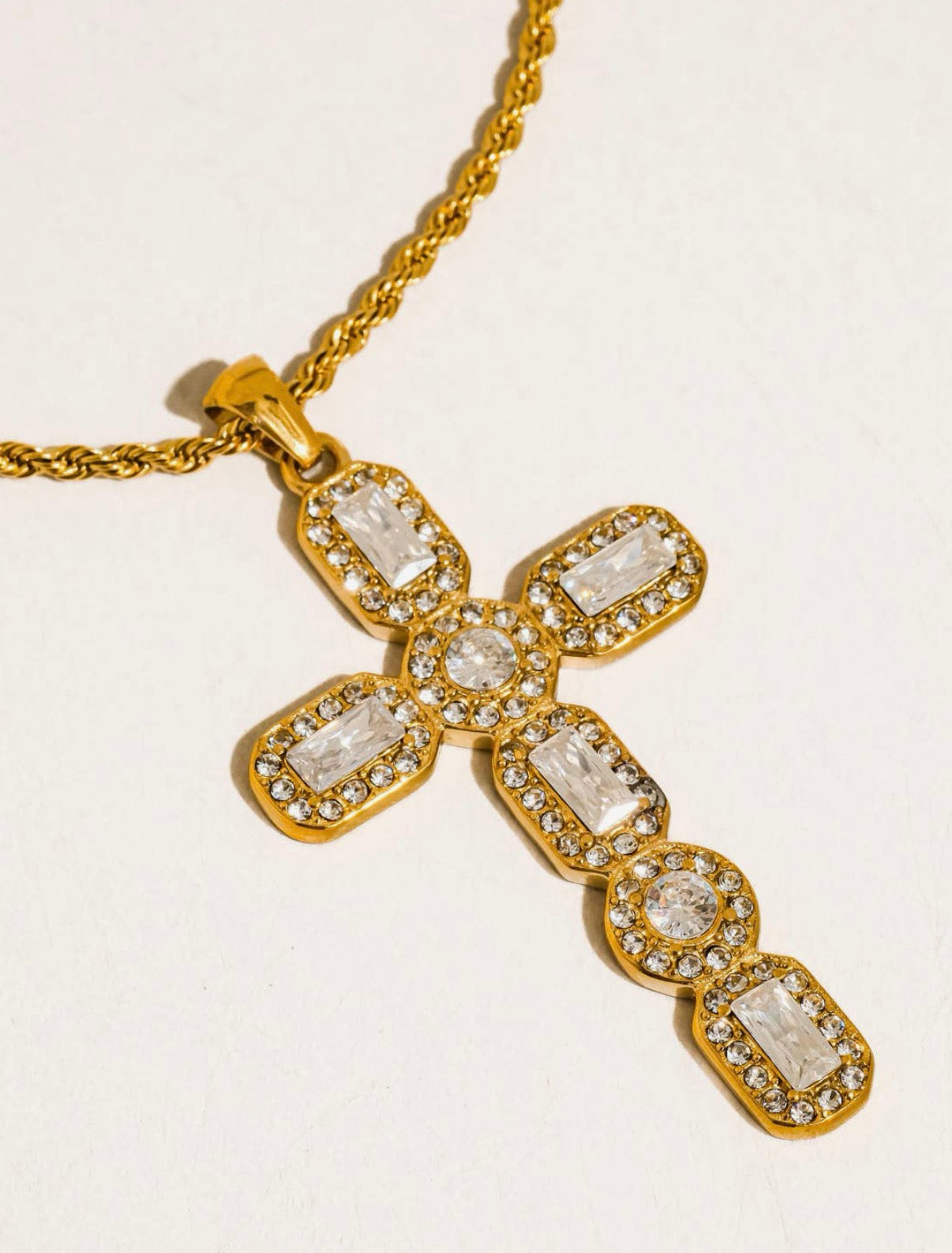 Belrose Cross Necklace