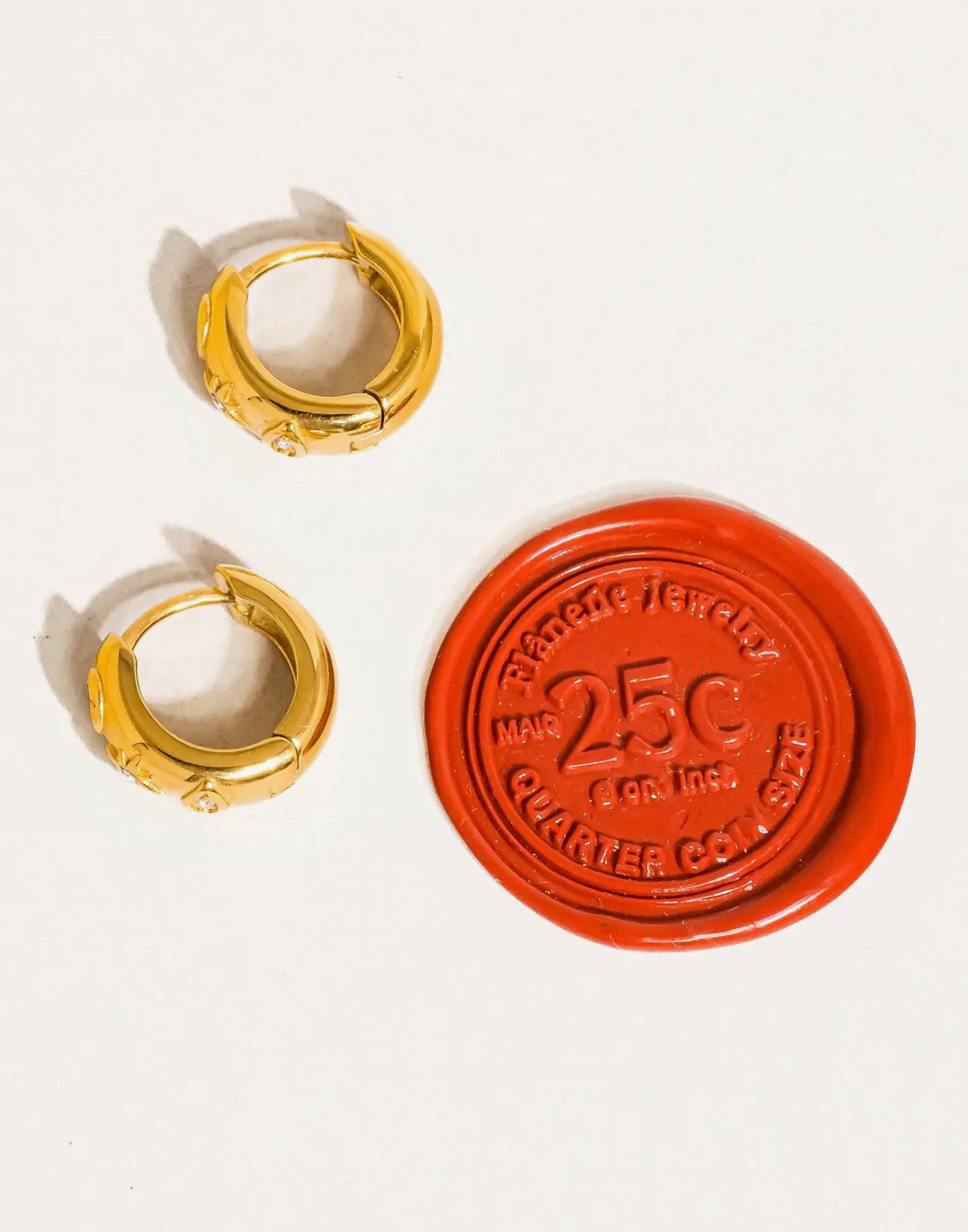 Orazio Star Hoop Earrings
