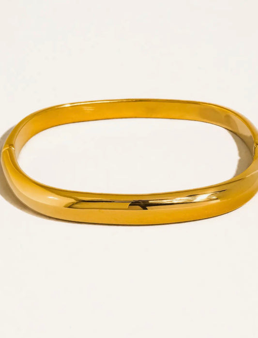 Gold Renzi Classic Bangle