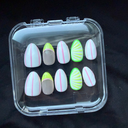 Lime and Pink Mix
