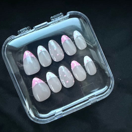 Pink Dot French Tip Mix