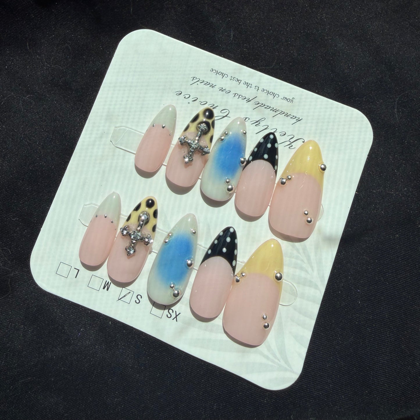 Y2K Cross Nails