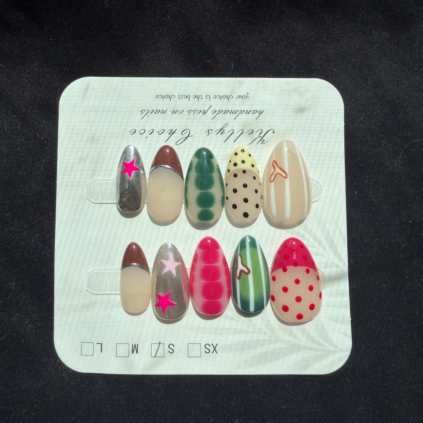 Y2K mix nails